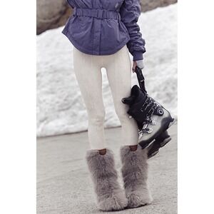 Free People FP Movement Run Around Seamless Base Layer Leggings L Winter Skiing